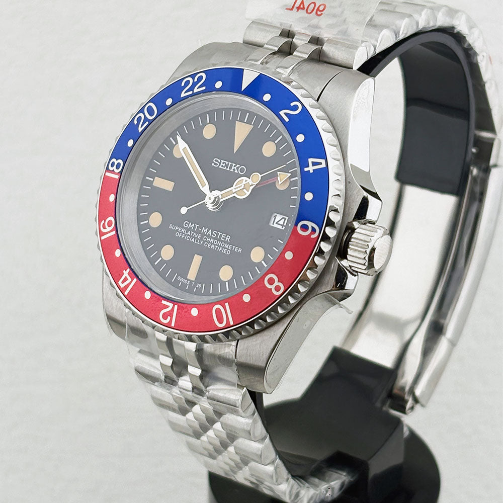 Custom SeikoMilsub GMT cola Vintage