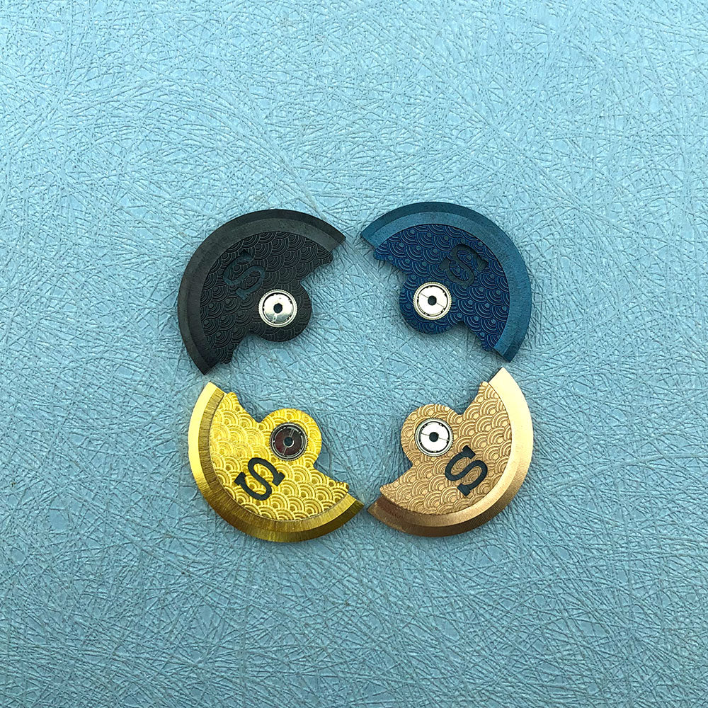 NH35 movement rotor watch accessories S letter