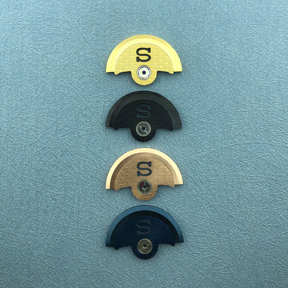 NH35 movement rotor watch accessories S letter