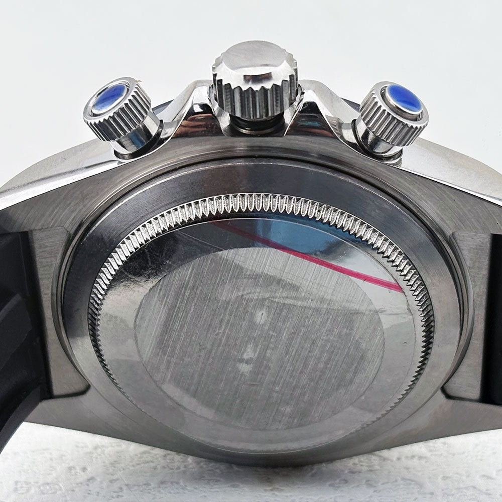 SeikoMod Daytona Black meteorite
