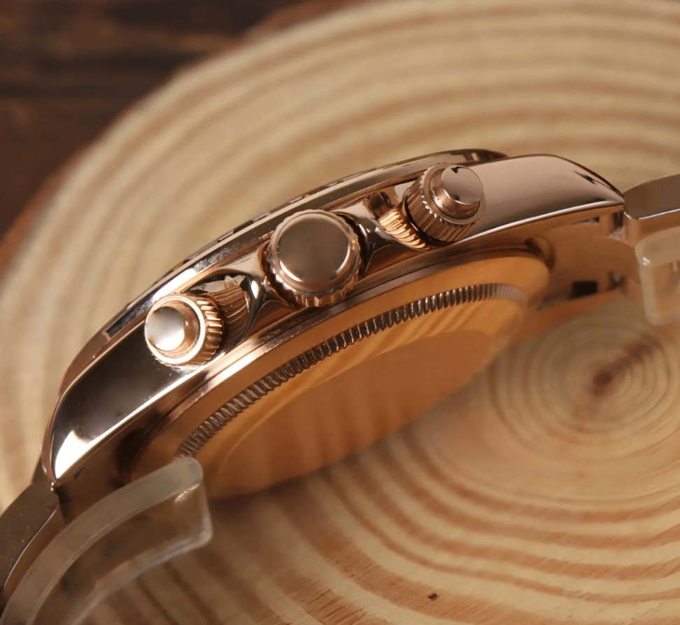 SeikoMod Daytona Rose Gold - Rainbow