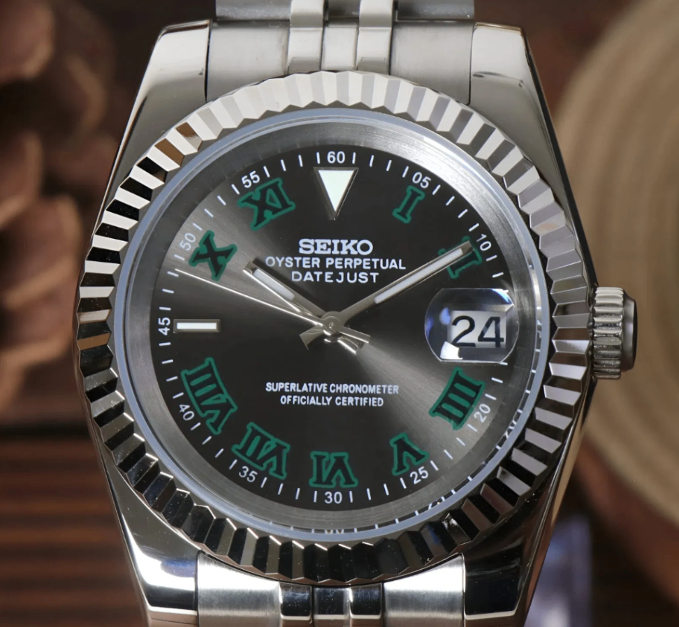 SeikoMod Datejust Wimbledon II