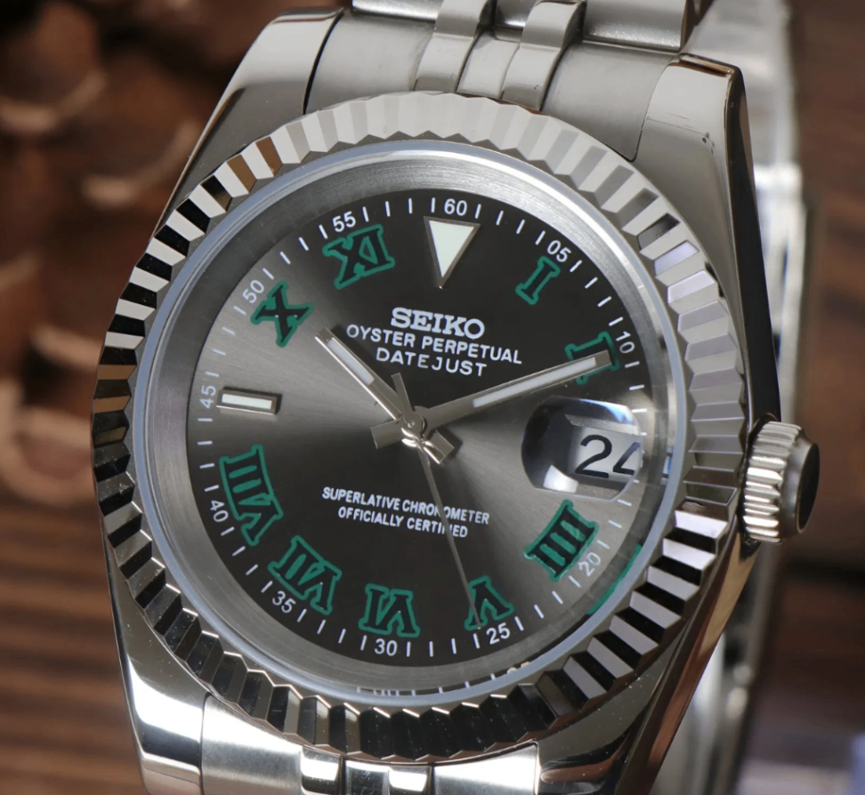 SeikoMod Datejust Wimbledon II