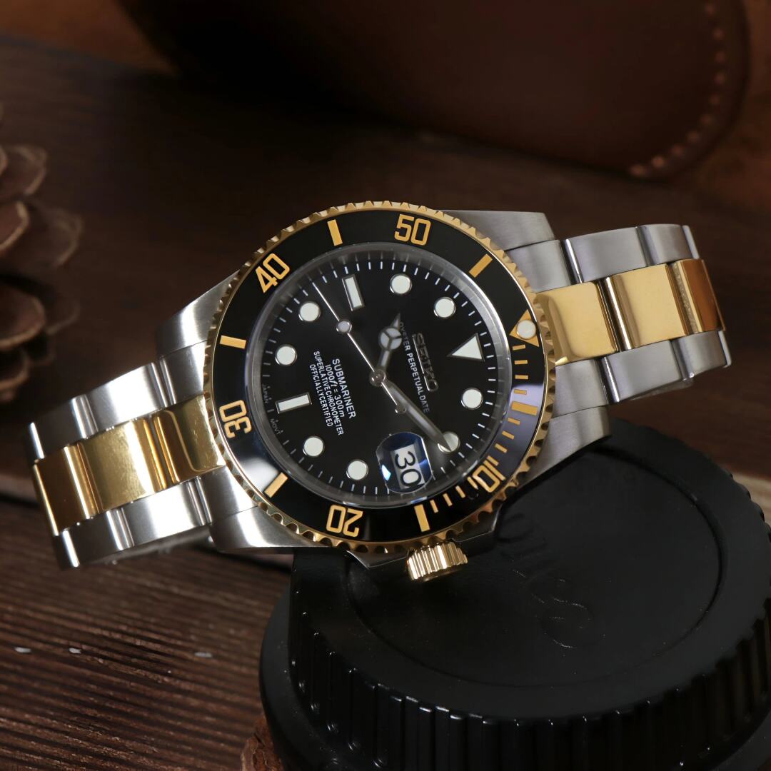 SeikoMod Submariner Two Tone