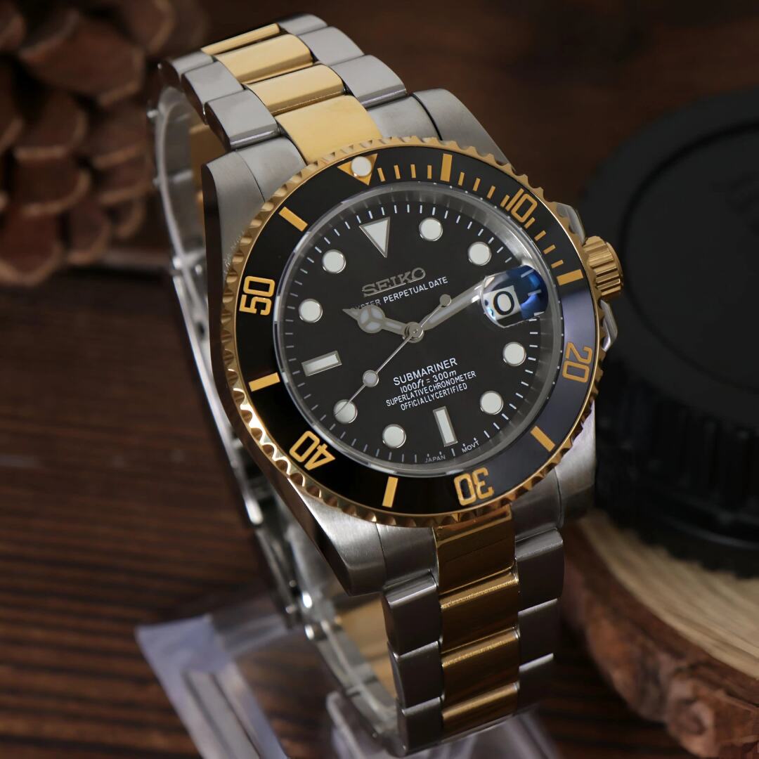 SeikoMod Submariner Two Tone