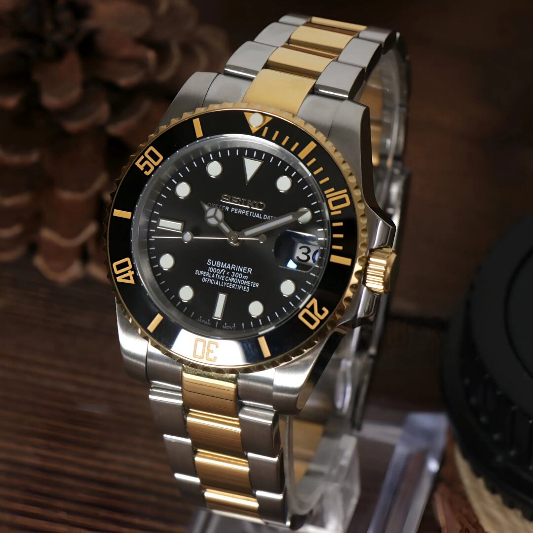 SeikoMod Submariner Two Tone