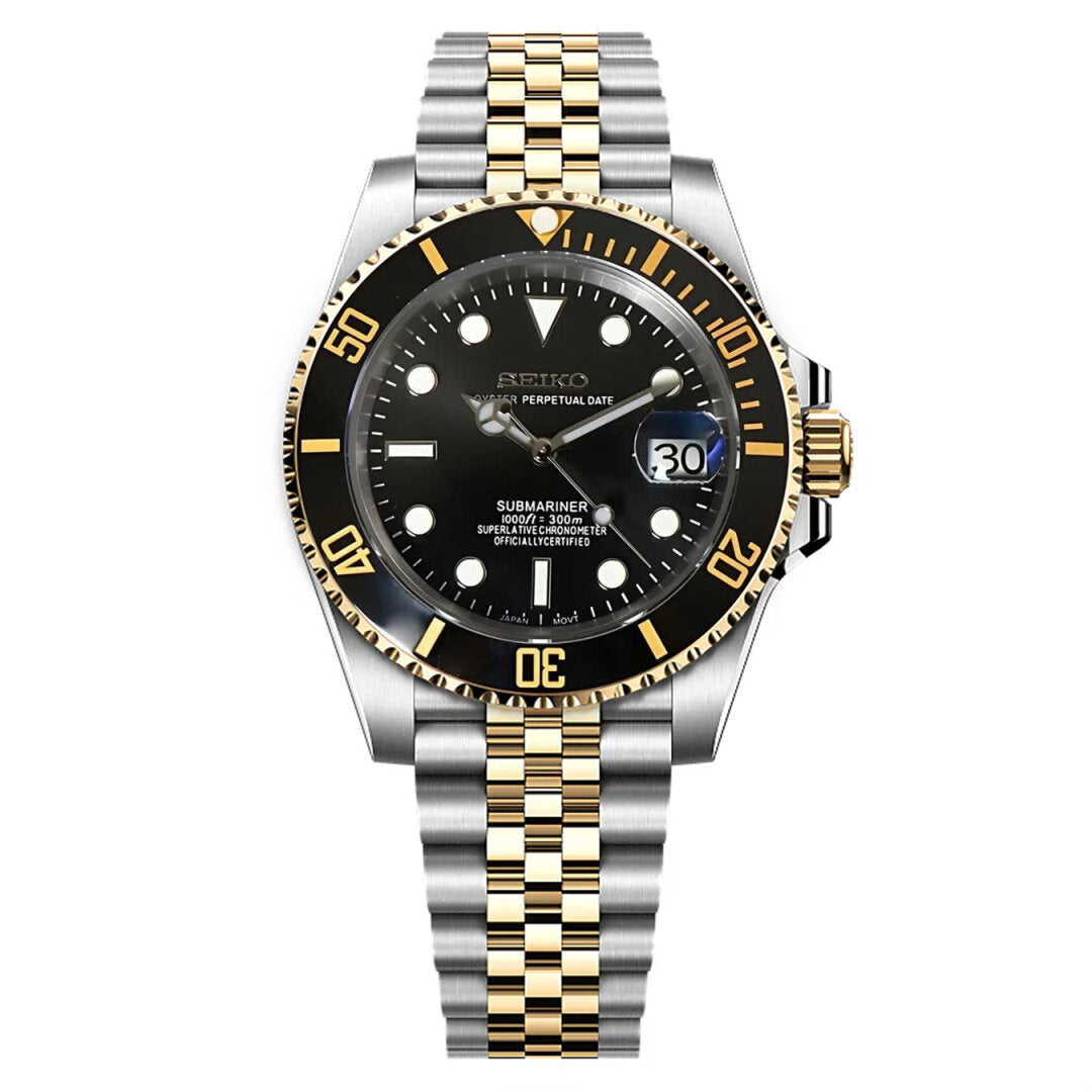 SeikoMod Submariner Two Tone