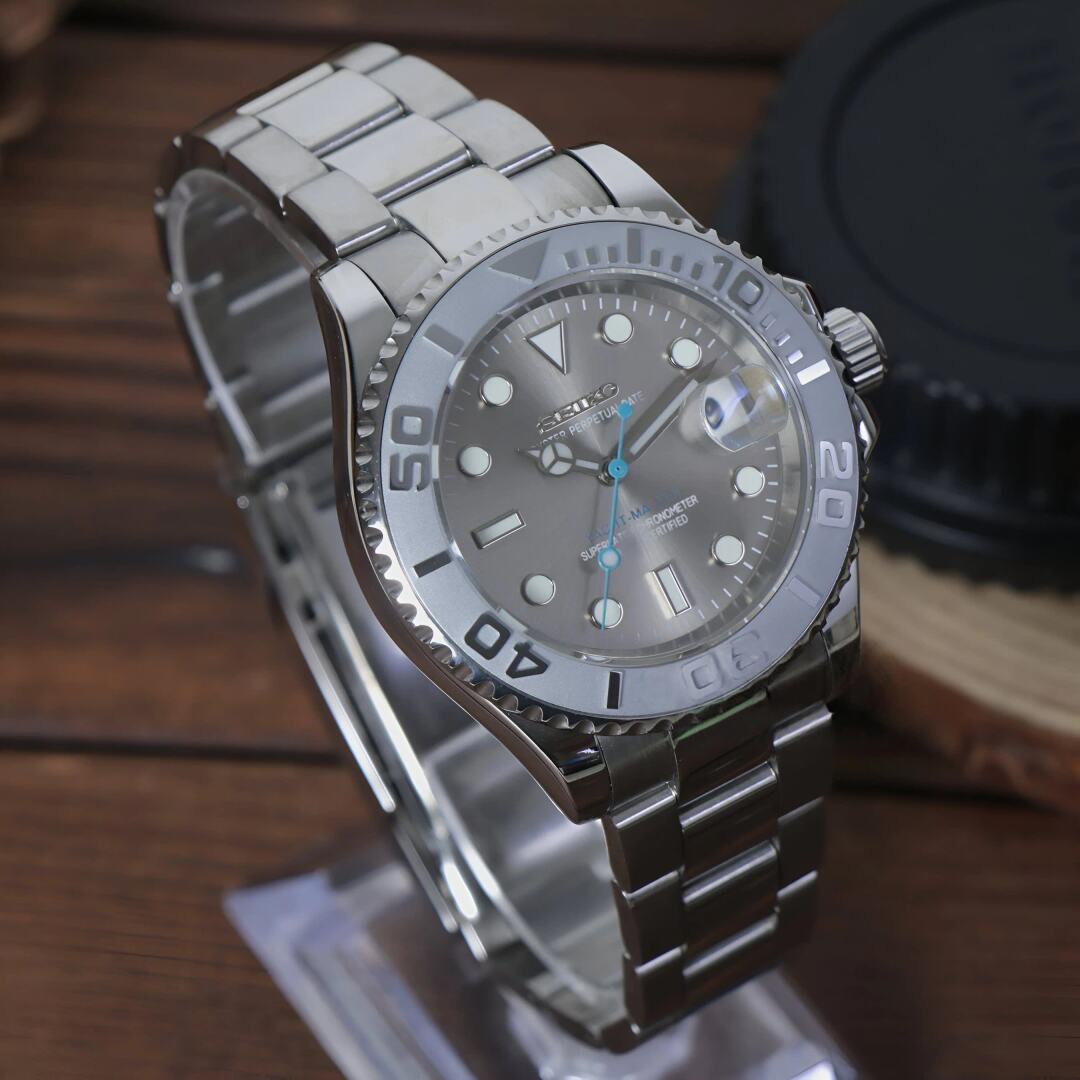 SeikoMod Submariner Grey