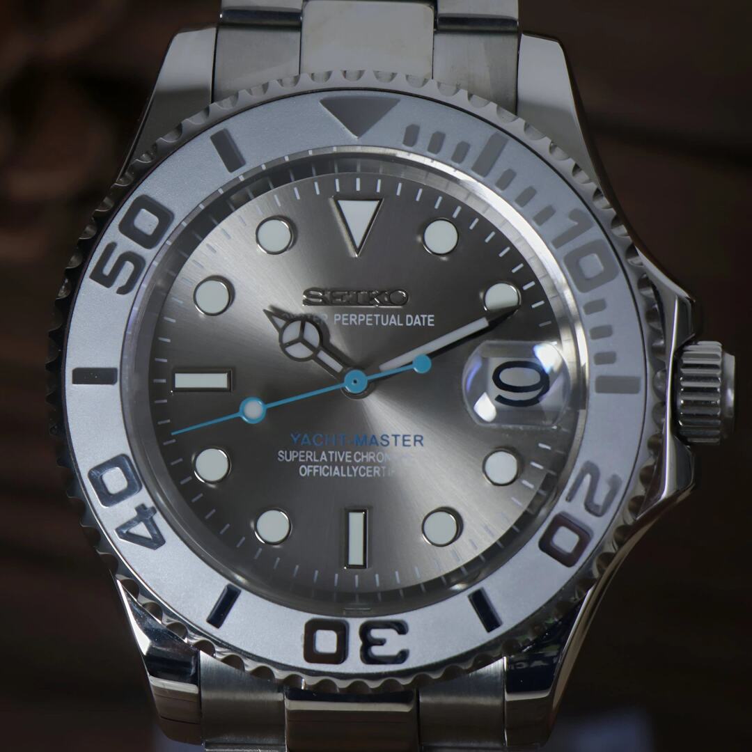 SeikoMod Submariner Grey
