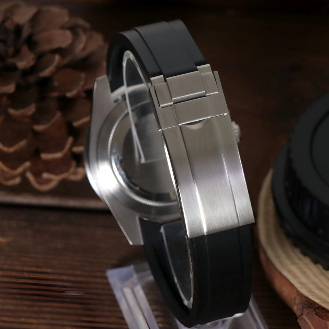 SeikoMod Submariner Sliver Black Ⅱ