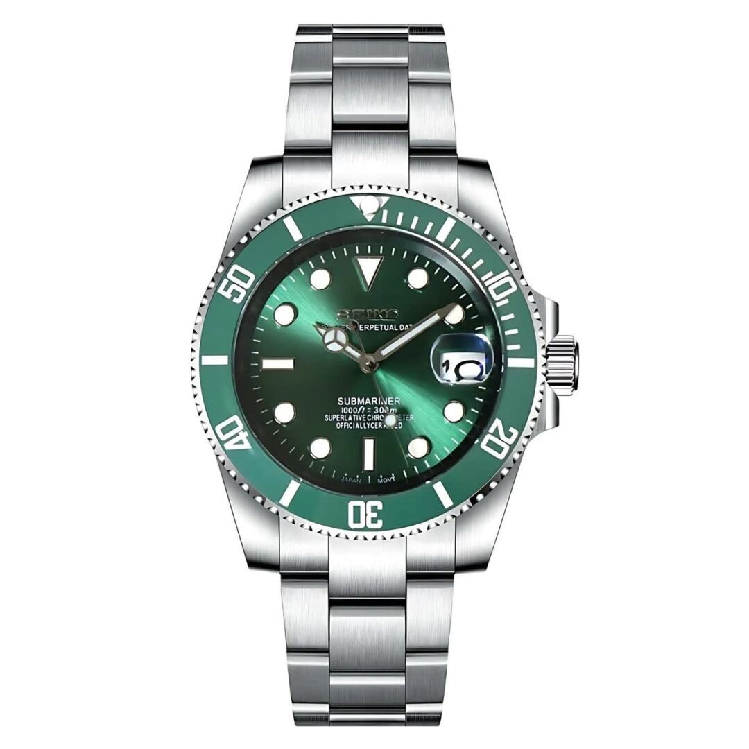 SeikoMod Submariner Hulk