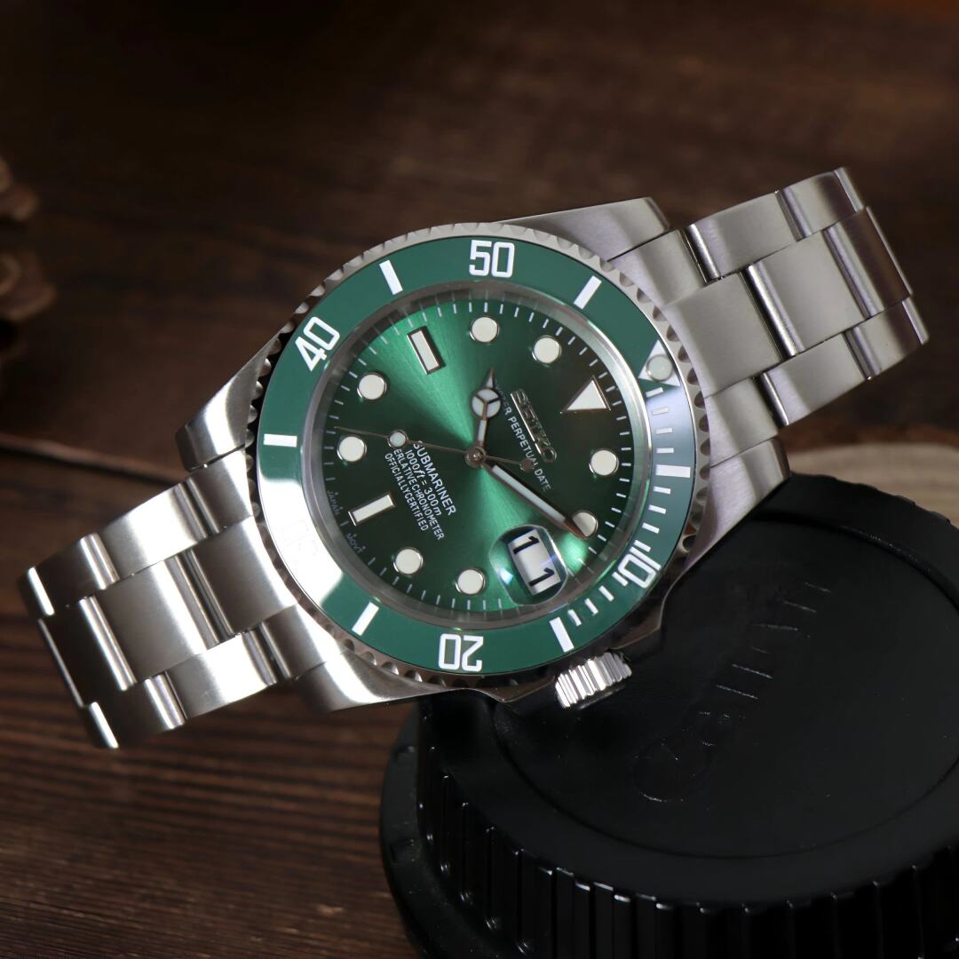 SeikoMod Submariner Hulk