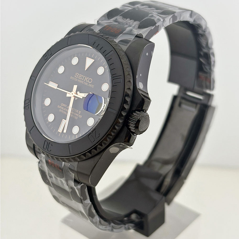 SeikoMod Submariner rose gold