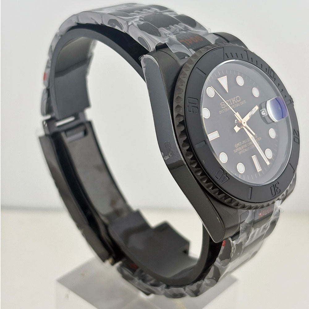 SeikoMod Submariner rose gold