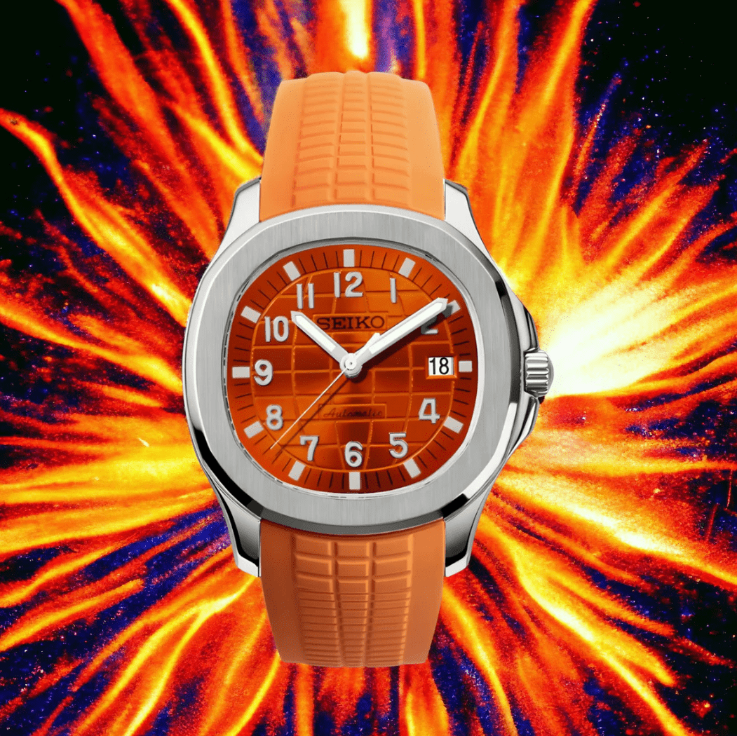 SeikoMod Aquanaut Orange
