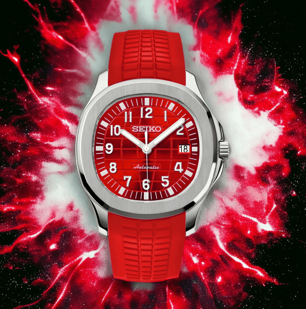 SeikoMod Aquanaut Red