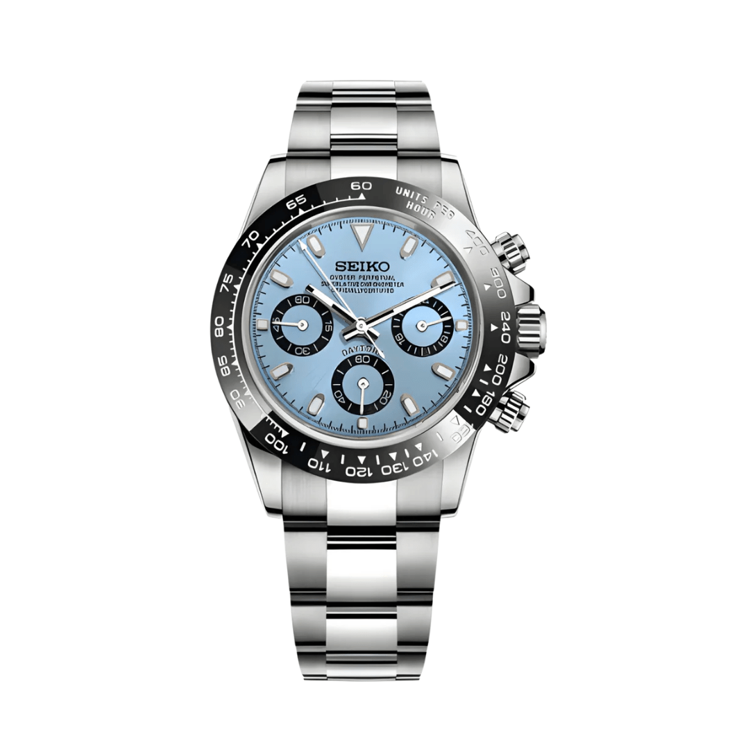 SeikoMod Daytona Ice Blue
