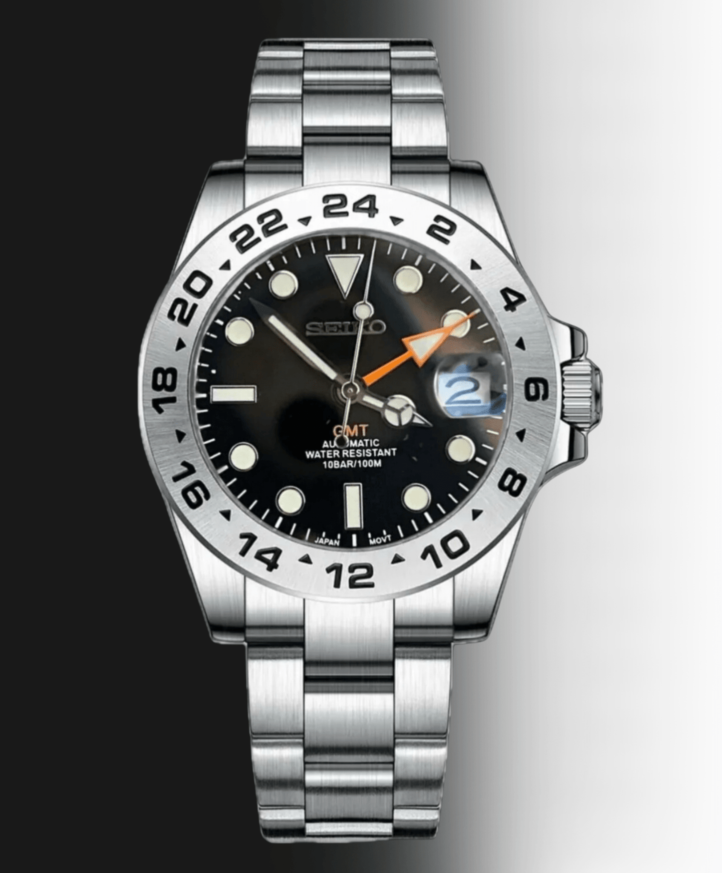 SeikoMod Explorer II Black