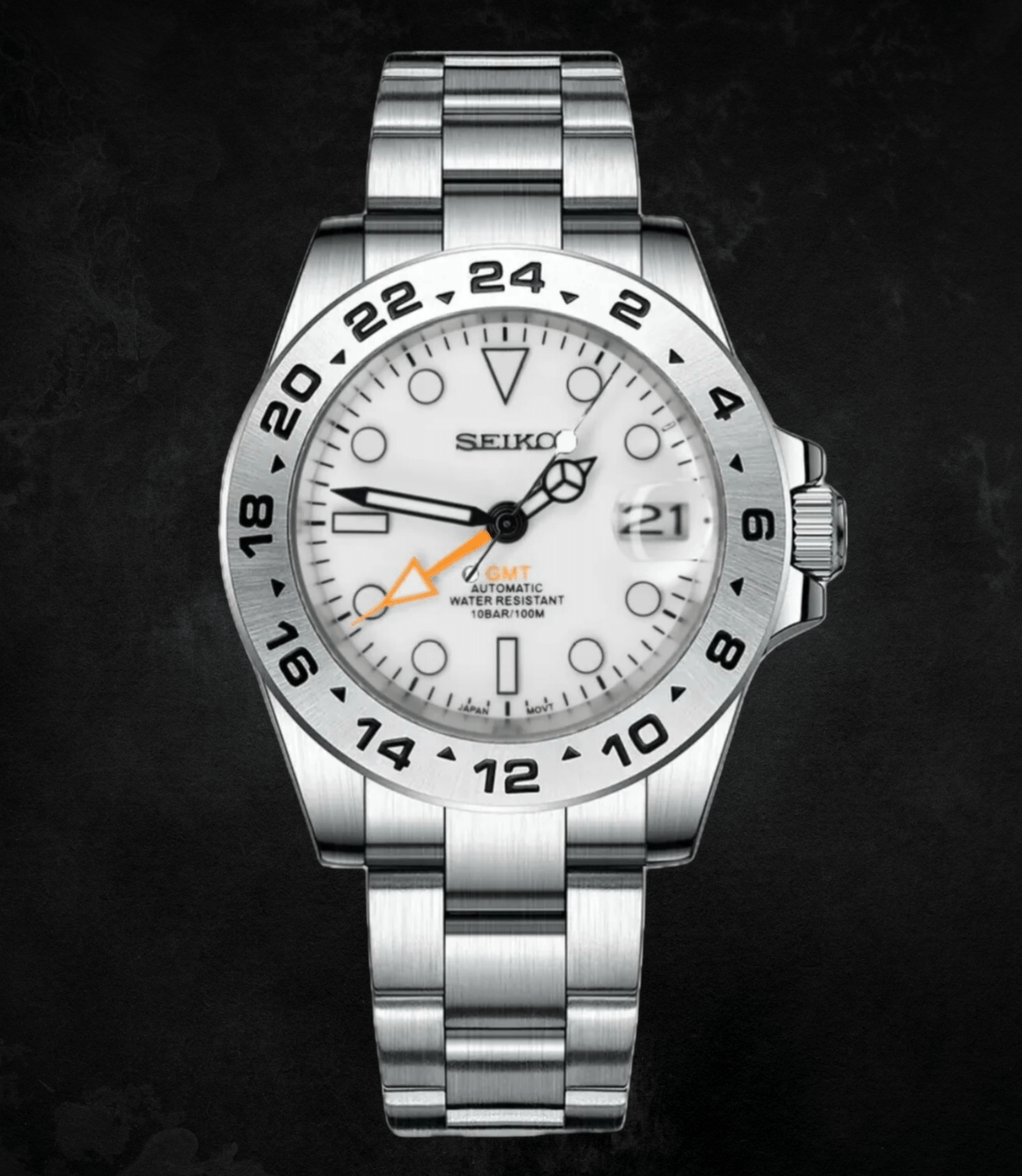 SeikoMod Explorer II White