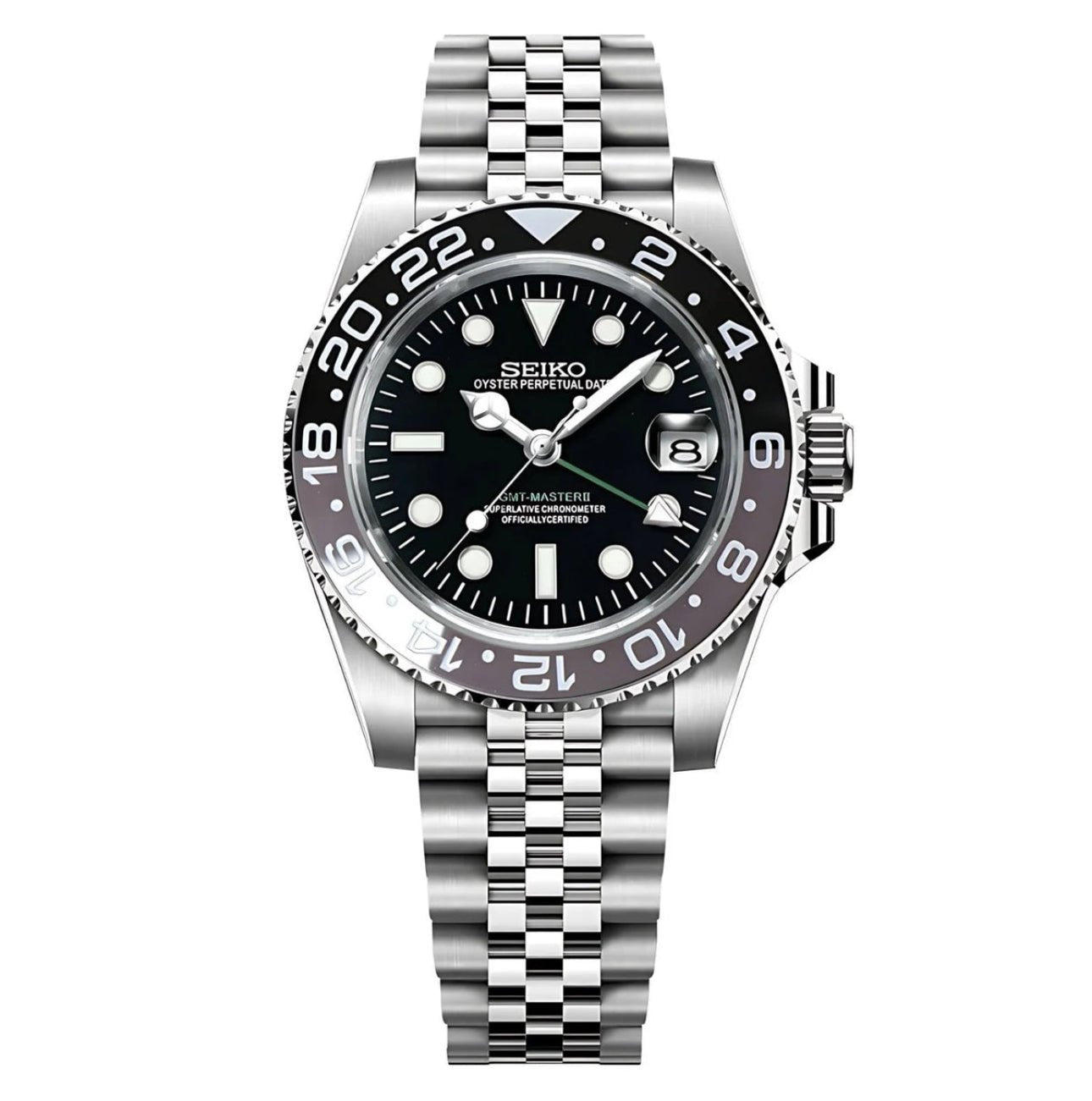 SeikoMod GMT Bruce Wayne