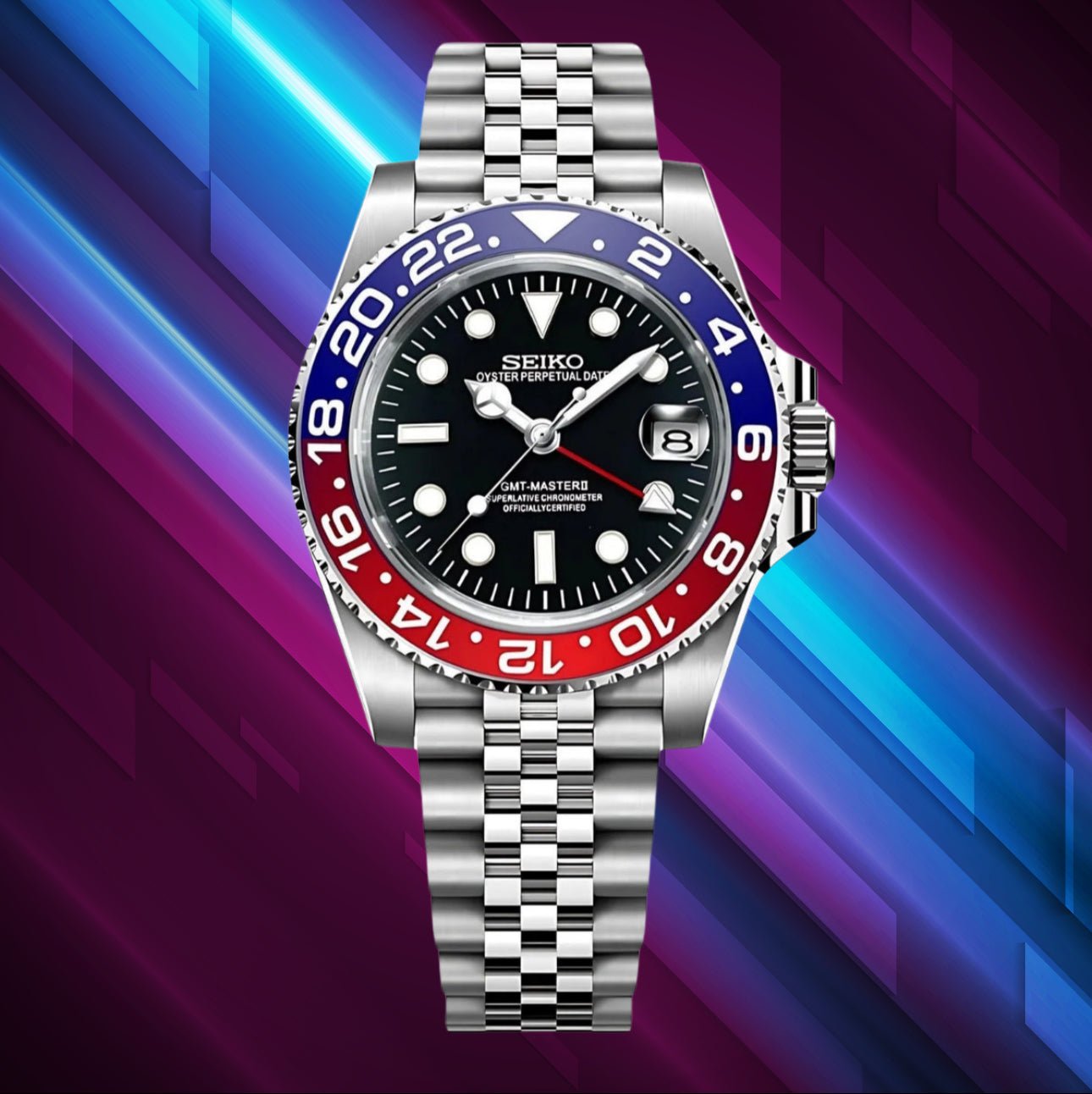 SeikoMod GMT Pepsi