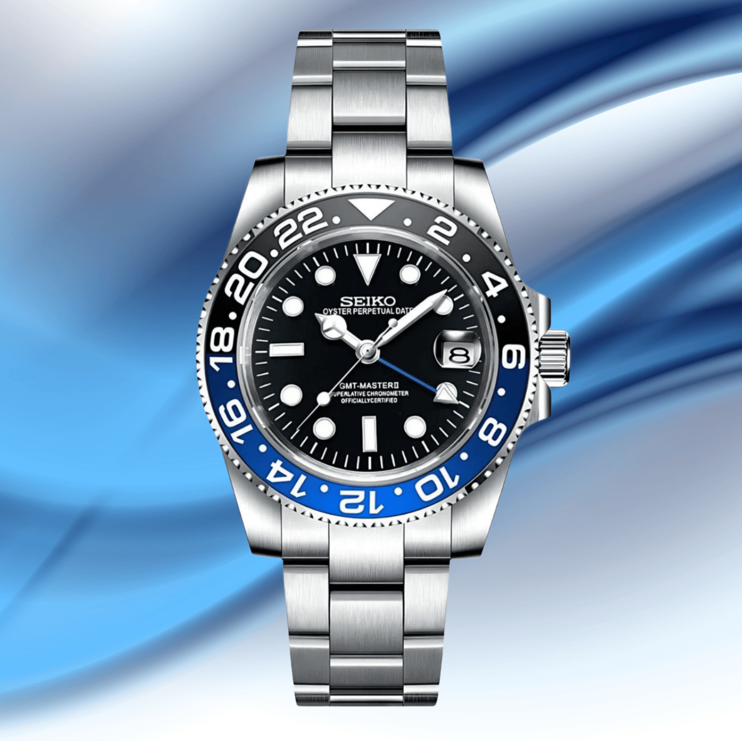 SeikoMod GMT Batman