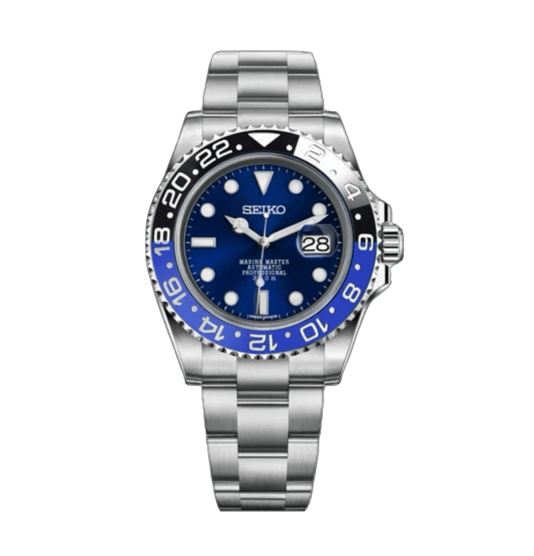 SeikoMod GMT Ocean Blue