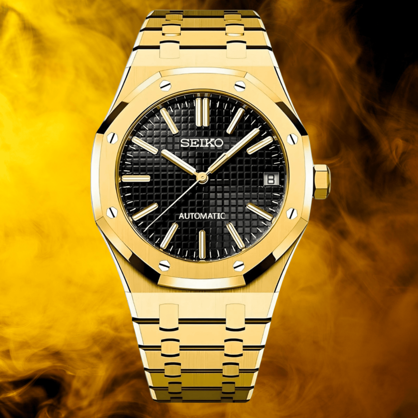 SeikoMod Royal Oak Gold