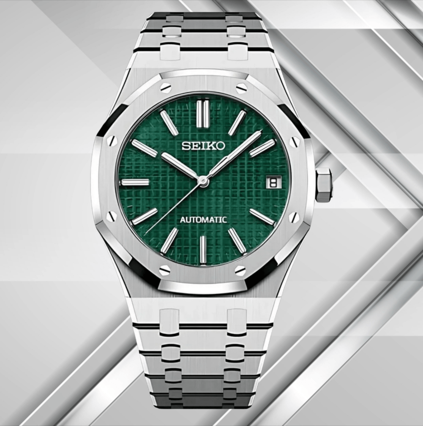 SeikoMod Royal Oak Green