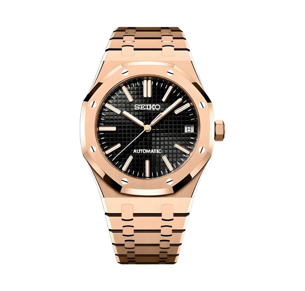 SeikoMod Royal Oak Rose Gold
