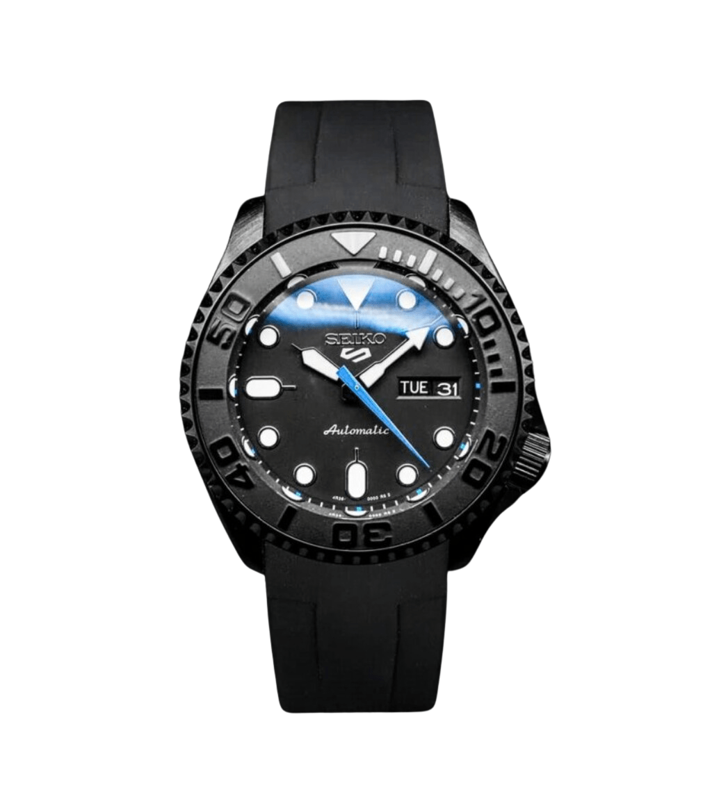 SeikoMod SKX Black Blue