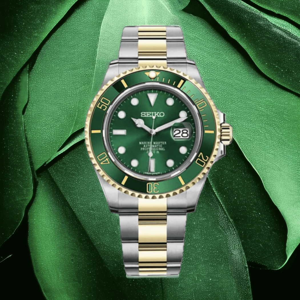 SeikoMod Submariner Two tone Green