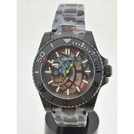 SeikoMod Submariner Black II（Hollow out design）