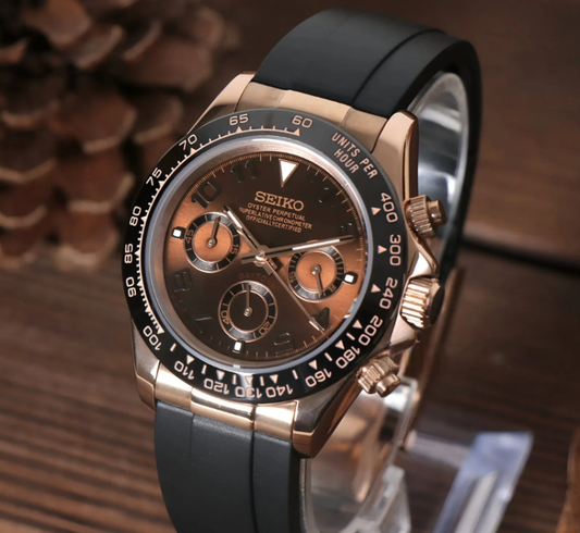SeikoMod Daytona Chocolate