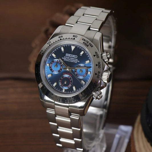 SeikoMod Daytona Blue