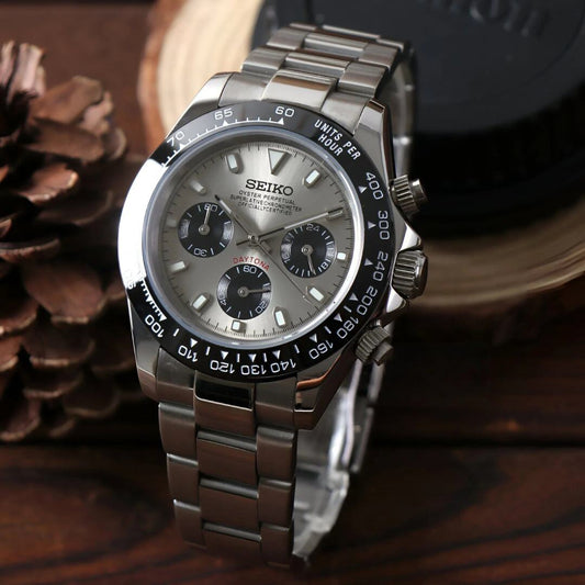 SeikoMod Daytona Bronze