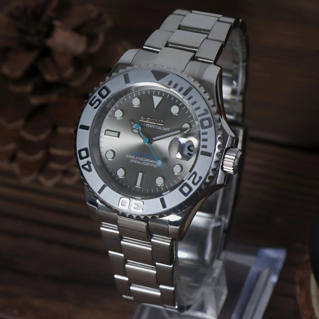 SeikoMod Submariner Grey