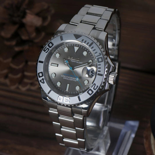 SeikoMod Submariner Grey