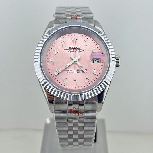 SeikoMod Datejust Sunburst Fans Arab