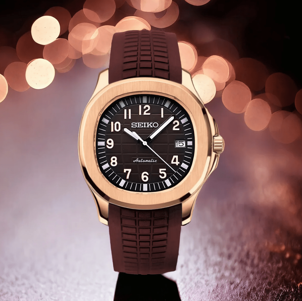 SeikoMod Aquanaut Rose Chocolate