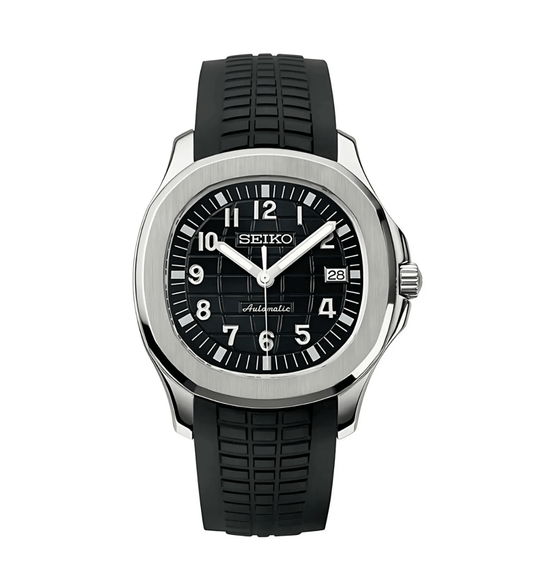 SeikoMod Aquanaut Silver Black
