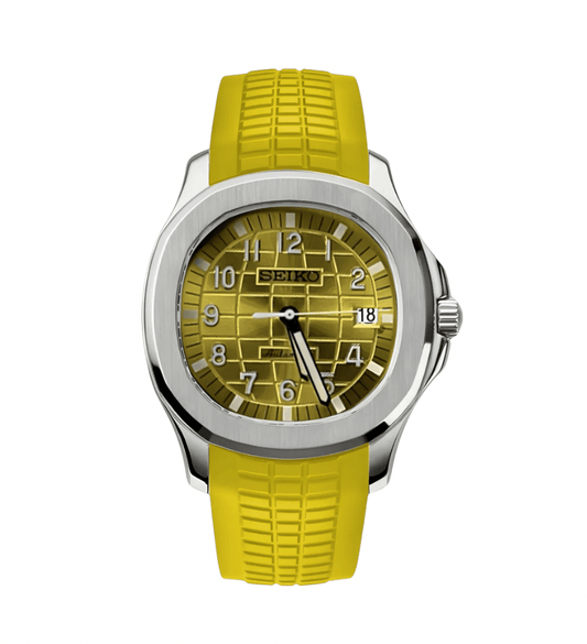 SeikoMod Aquanaut Yellow