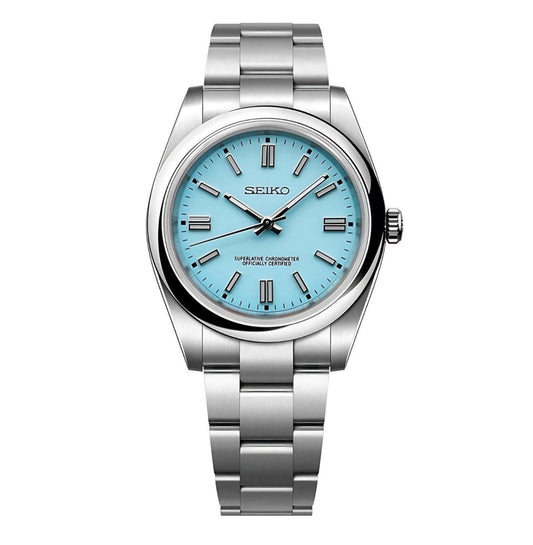 SeikoMod Datejust Oyster Tiffany Blue