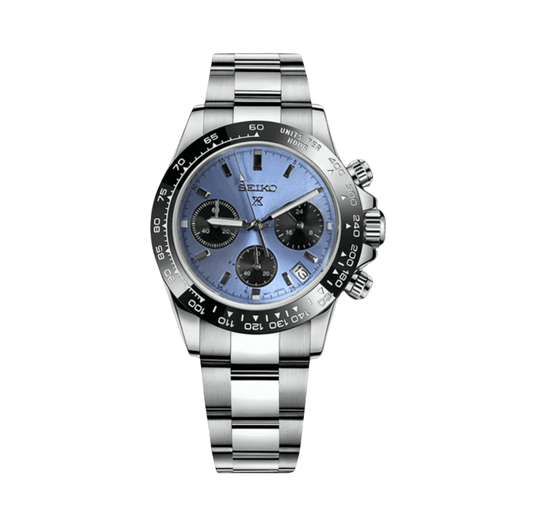 SeikoMod Daytona Blue X