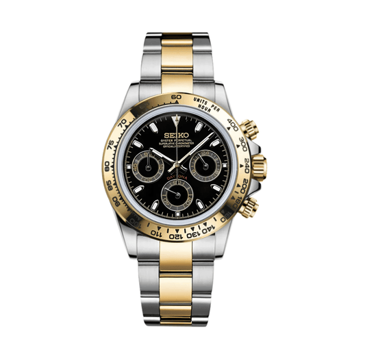 SeikoMod Daytona Twotone