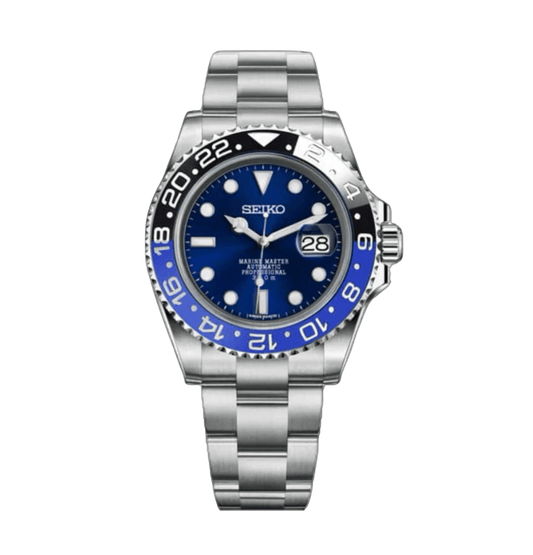 SeikoMod GMT Ocean Blue