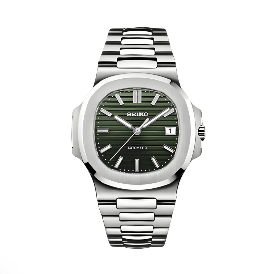 SeikoMod Nautilus Olive Green