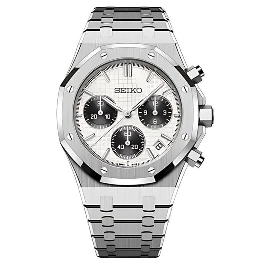 SeikoMod Royal Oak Chronograph Panda