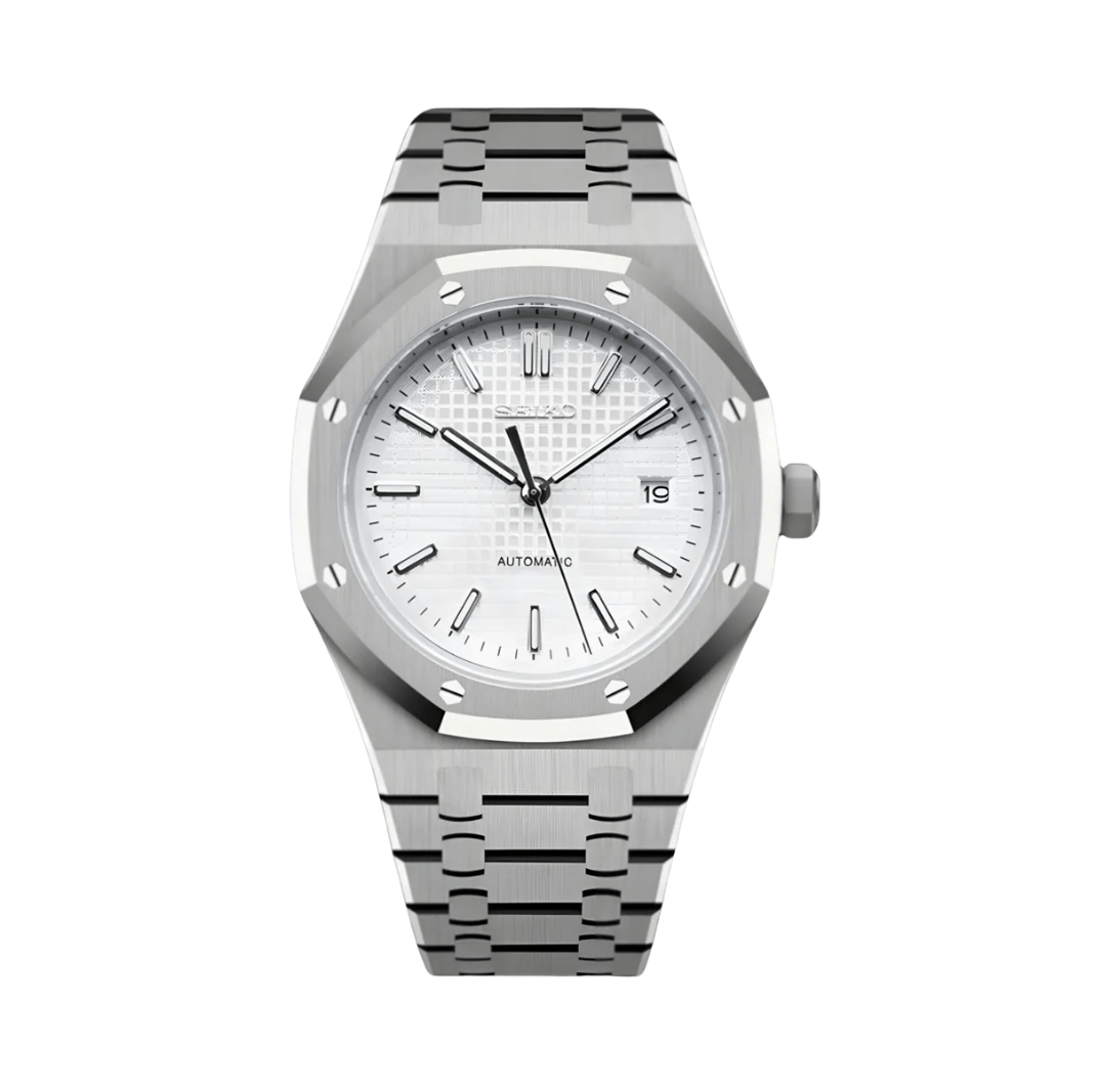SeikoMod Royal Oak Classic White