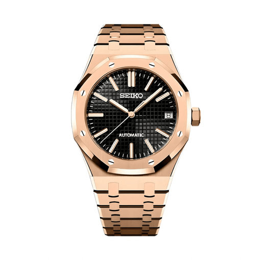 SeikoMod Royal Oak Rose Gold